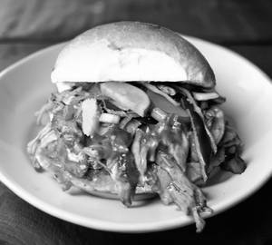 Smokey chicken burger