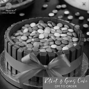 Kitkat & Gems Cake