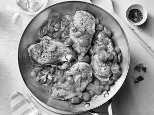 Chicken & Chilly Basil Garlic