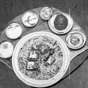 Paneer Tawa Biryani
