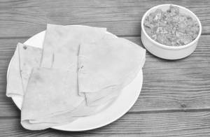 Egg Chana With 5pc Rumali Roti