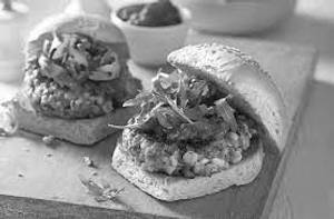 Sweet corn burger 
