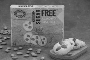 Karachi Sugar Free Almond Cookies [250 Grams]