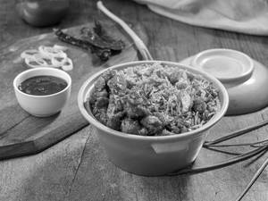 Chicken Schezwan Fried Rice + Chilli Chicken
