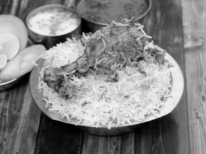 Chicken Hyderbadi DumBiryani full