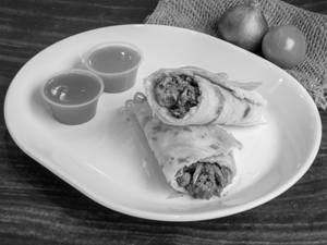 Double Egg Double Chicken Roll