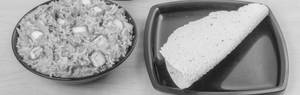 Paneer Khichdi With Papad