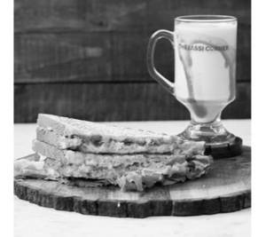 Plain Cheese Sandwich