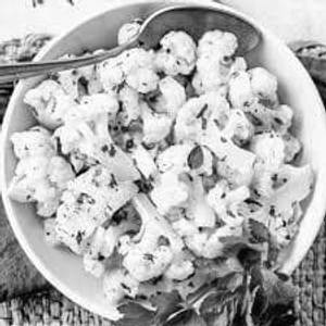 Boiled cauliflower