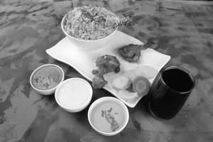 Chicken Biryani Combo With Lollipop (2 Pcs)