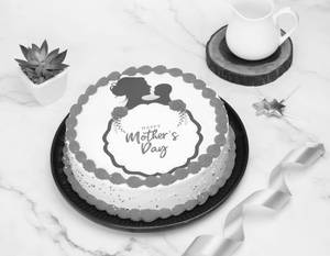 Happy Mother's Day Twin Rose Cake