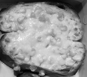 Corn And Cheese Toast
