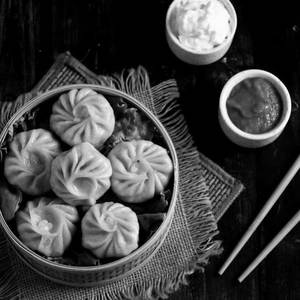 Paneer Momos Steamed