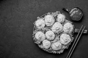 Paneer Keema Fried Momos
