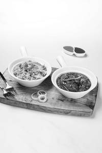 Veg Fried Rice - Veg Manchurian Gravy