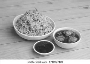 Chicken Manchurian Rice