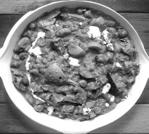 Matar Mushroom Masala