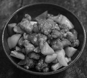 Chicken in Oyester Chilli Sauce Dry