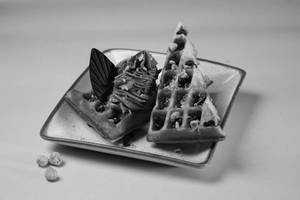 Nutty Nutella Waffle