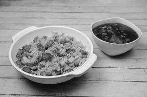 Manchurian Fried Rice With Gravy