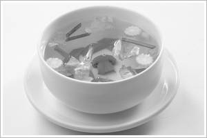 Clear soup [veg]