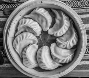 Fried Chicken Momos 