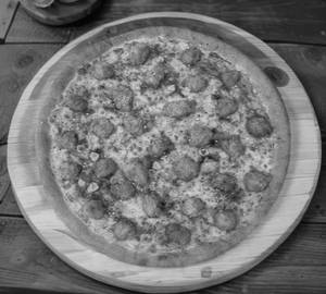 Pop corn chicken pizza
