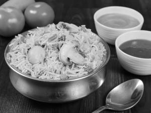 Mushroom Fried Rice 