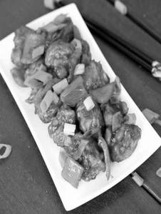 Mushroom Chilli