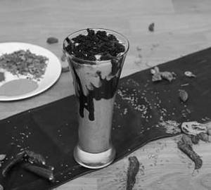 Browni Shake With Ice Cream