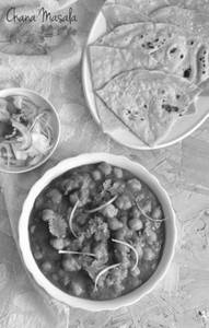 Chole With Roti