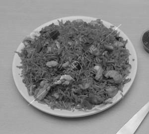 Chicken schezwan fried rice