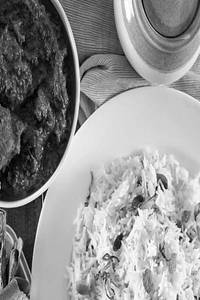Ghee Rice + Poth Roast