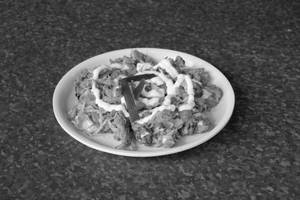 Chicken Shawarma Plate With Pita