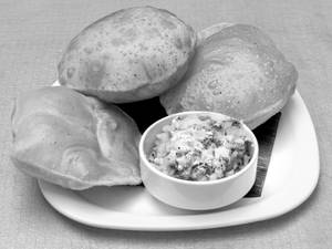 Puri Bhaji (3 Pcs)                                  