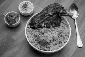 Tandoori Chicken Biryani