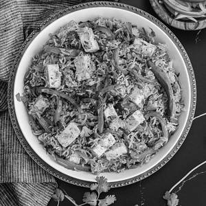 Paneer Lajawab Biryani With Raita