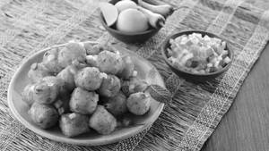 Garlic Potato Bites