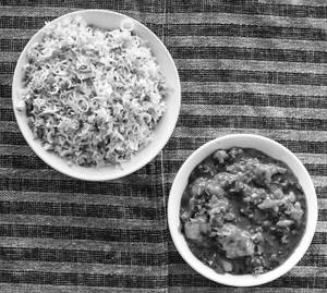 Chicken Fried Rice+Schezwan Chicken