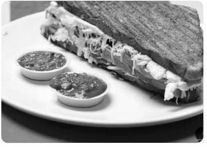 Paneer Tikka Sandwich Grill