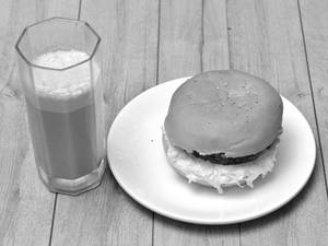 1 Burger + Cafe Frappe / Shake