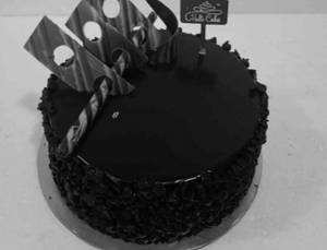 Eggless Choco Chips Cake