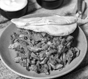 Special Mexican Shawarma Plate 