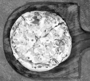 7" Regular Cheese & Corn Cheese Pizza
