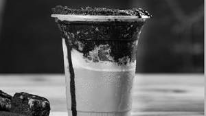 Cold Coffee With Brownie