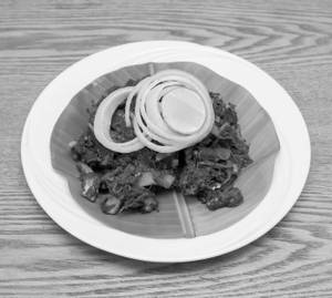 Beef Pepper Coconut Fry