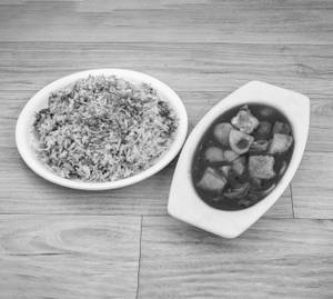 Paneer Chilli with Fried Rice