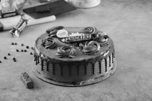 Snickers Ice Cream Cake