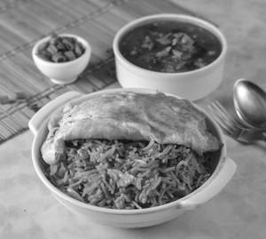 Chicken Triple Fried Rice 