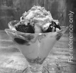 Gulab jamun sundae
